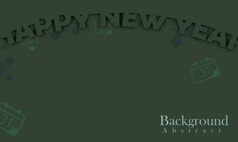 Happy new year background with space for your text. Vector illustration.