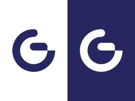 diseño de logotipo letra g vector