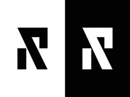 diseño de logotipo de letra r vector