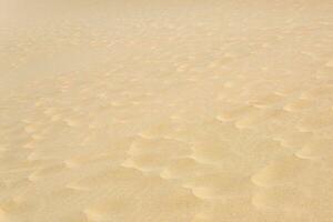 natural background, sandy desert surface with dunes photo