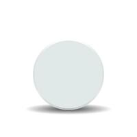 studio room with abstract circular background vector