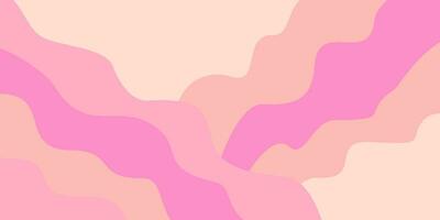 pink color wave shape abstract background. vector design for banner, greeting card, poster, social media, web.