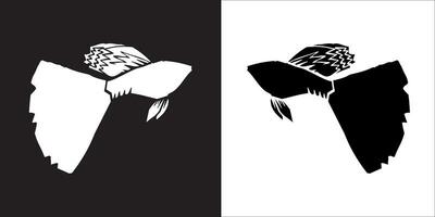 Illustration vector graphics of fish icon