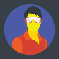Virtual Reality Goggles vector