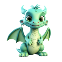 AI generated Dragon face png isolated on transparent background