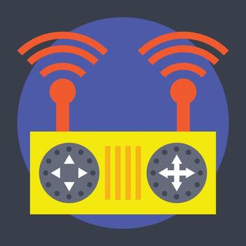 zumbido remoto controlador vector