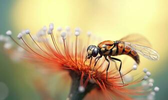 ai generado libertad macro fotografía. ai generado foto