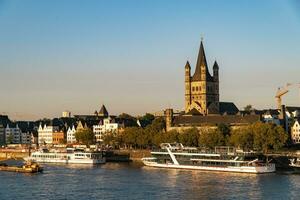 Morning View of Cologne Old City photo