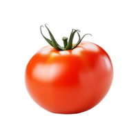 AI generated Tomato png isolated on transparent background