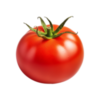 ai generiert Tomate png isoliert auf transparent Hintergrund