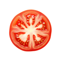 AI generated Tomato png isolated on transparent background