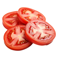 ai gerado tomate png isolado em transparente fundo