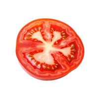 ai generado tomate png aislado en transparente antecedentes