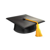 AI generated Academic cap png isolated on transparent background