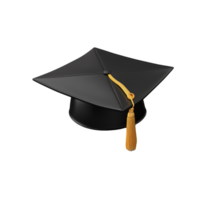 AI generated Academic cap png isolated on transparent background