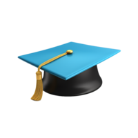 AI generated Academic cap png isolated on transparent background