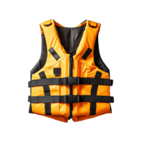 AI generated Life jacket isolated on transparent background png