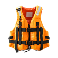 AI generated Life jacket isolated on transparent background png