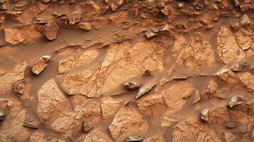 AI generated mars surface texture background photo