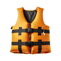 AI generated Life jacket isolated on transparent background png