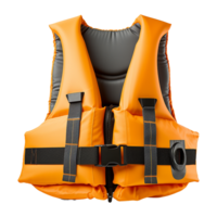 AI generated Life jacket isolated on transparent background png