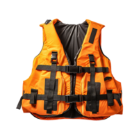 AI generated Life jacket isolated on transparent background png