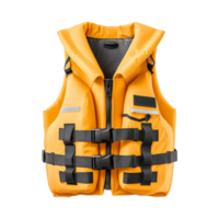 AI generated Life jacket isolated on transparent background png