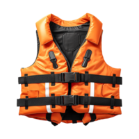 AI generated Life jacket isolated on transparent background png