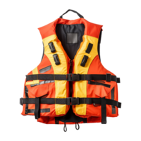 AI generated Life jacket isolated on transparent background png