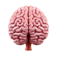 AI generated Brain png isolated on transparent background