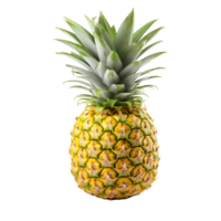 ai gegenereerd vers ananas PNG geïsoleerd Aan transparant achtergrond