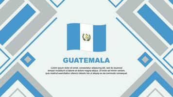 Guatemala Flag Abstract Background Design Template. Guatemala Independence Day Banner Wallpaper Vector Illustration. Guatemala Flag