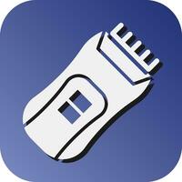 Hair Clipper Vector Glyph Gradient Background Icon For Personal And Commercial Use.