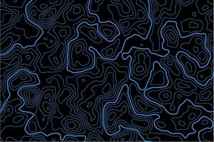 topográfico mapa resumen antecedentes vector