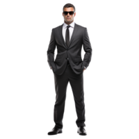 AI generated Businessman isolated on transparent background png