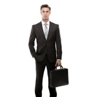 AI generated Businessman isolated on transparent background png