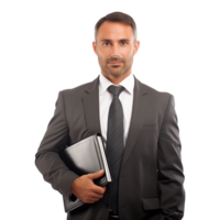 AI generated Businessman isolated on transparent background png