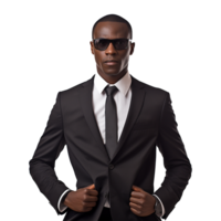 AI generated Businessman isolated on transparent background png