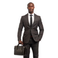 AI generated Businessman isolated on transparent background png