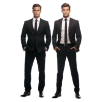 AI generated Businessman isolated on transparent background png