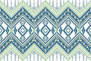 Ethnic Figure aztec embroidery style. Geometric ikat oriental traditional art pattern.Design for ethnic background,wallpaper,fashion,clothing,wrapping,fabric,element,sarong,graphic,vector illustration vector