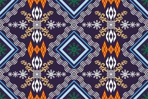 Ethnic Figure aztec embroidery style. Geometric ikat oriental traditional art pattern.Design for ethnic background,wallpaper,fashion,clothing,wrapping,fabric,element,sarong,graphic,vector illustration vector