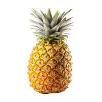 ai généré photo de une ananas isolé sur transparent Contexte png