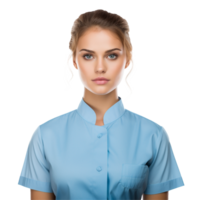 AI generated Female nurse png isolated on transparent background