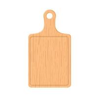 wooden cutting board vector