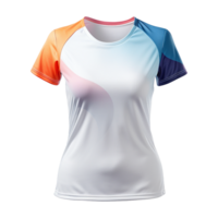 AI generated Women's sports top isolated on transparent background png