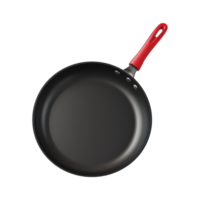 AI generated Frying pan isolated on transparent background png