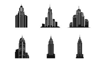 City Skyline Vector Illustrations