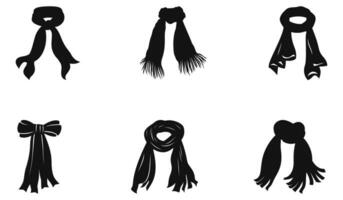 Fashionable Scarves Vector Pack