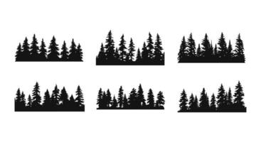 Evergreen Forest Collection vector